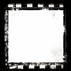 Image showing Grunge film frame