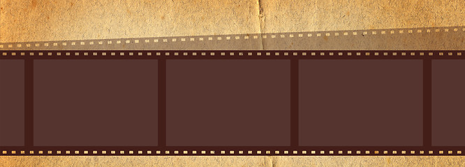 Image showing Grunge film frame