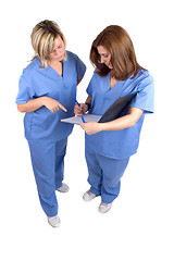 Image showing Two Nurses