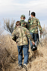 Image showing paintball kids