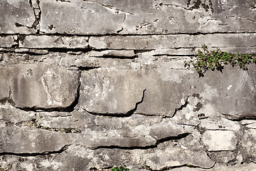 Image showing Stone wall