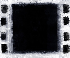 Image showing Grunge film frame