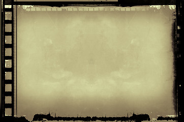 Image showing Grunge film frame