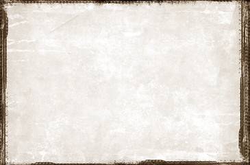 Image showing Grunge border and background