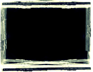 Image showing Grunge film frame