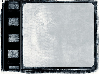 Image showing Grunge film frame