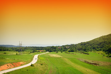 Image showing Rural landscape