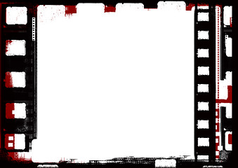 Image showing Grunge film frame