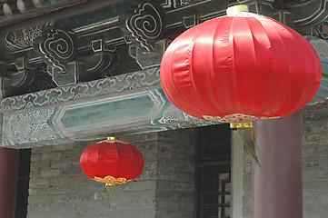 Image showing Chinese lanterns