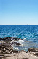 Image showing Rocky beach