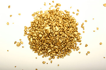 Image showing Gold nuggets