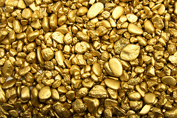 Image showing Gold nuggets