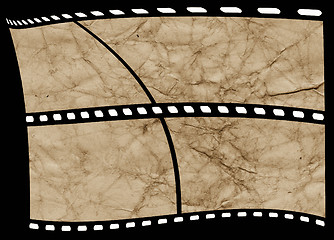 Image showing Grunge film frame