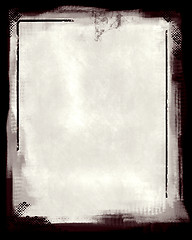 Image showing Grunge border and background