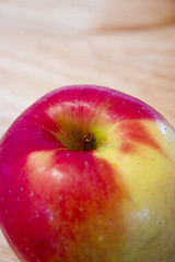 Image showing Close up on a Red Apple