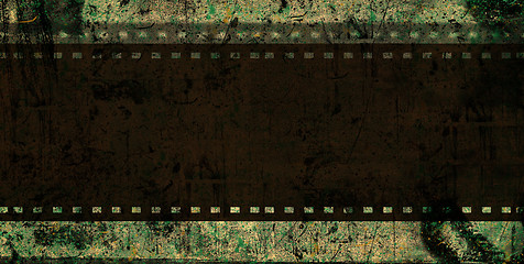 Image showing Grunge film frame