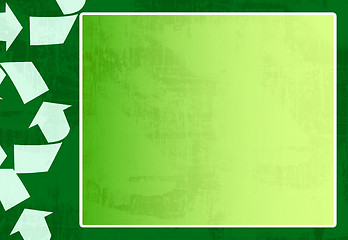 Image showing Grunge border and background