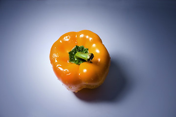 Image showing Isolated Orange Pepper