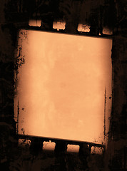 Image showing Grunge film frame