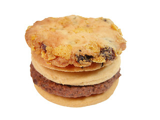 Image showing Biscuits-clipping path