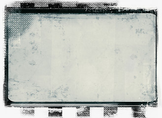 Image showing Grunge film frame