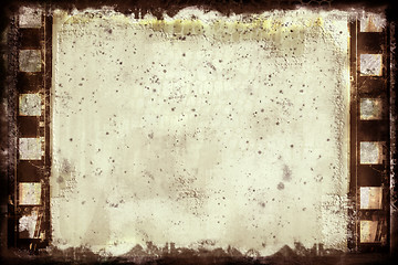 Image showing Grunge film frame