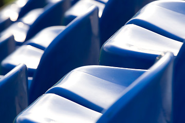 Image showing Stadium seats