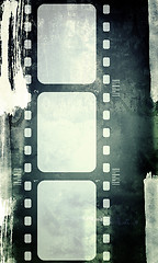 Image showing Grunge film frame