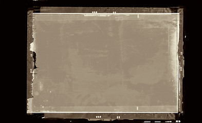 Image showing Grunge film frame