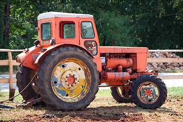 Image showing Old tractor