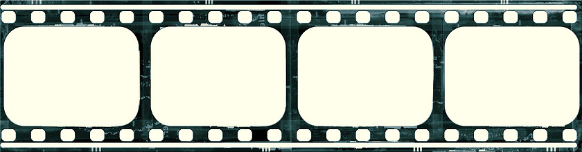 Image showing Grunge film frame