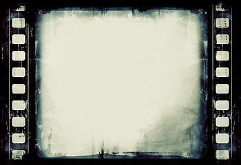 Image showing Grunge film frame