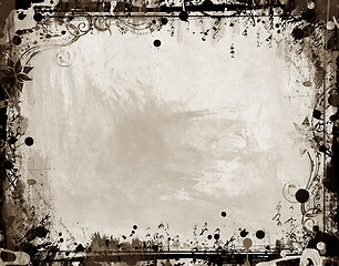 Image showing Grunge frame