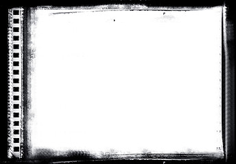 Image showing Grunge film frame