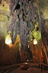 Image showing Cave Calaveres in Benidoleig in Spain