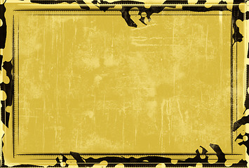 Image showing Grunge border and background