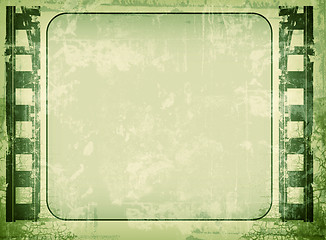 Image showing Grunge film frame