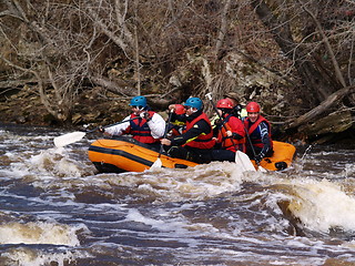 Image showing Rafting