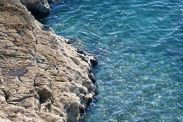 Image showing Rocky beach