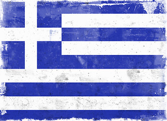 Image showing Flag of Greece
