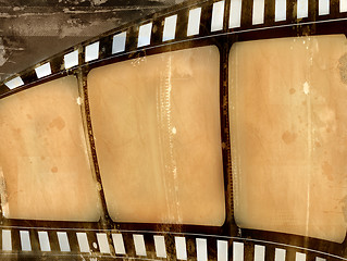 Image showing Grunge film frame