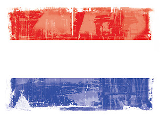 Image showing The flag of the Netherlands