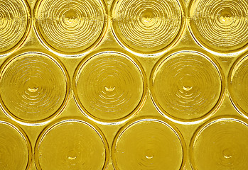 Image showing Yellow glass