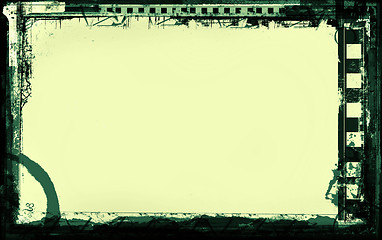 Image showing Grunge film frame