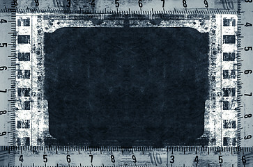 Image showing Grunge border and background