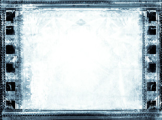 Image showing Grunge film frame