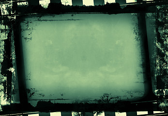 Image showing Grunge film frame