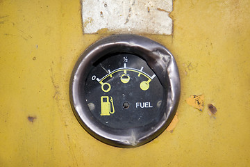 Image showing Petrol meter