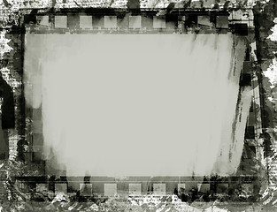 Image showing Grunge film frame