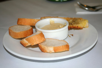 Image showing Bread and dip